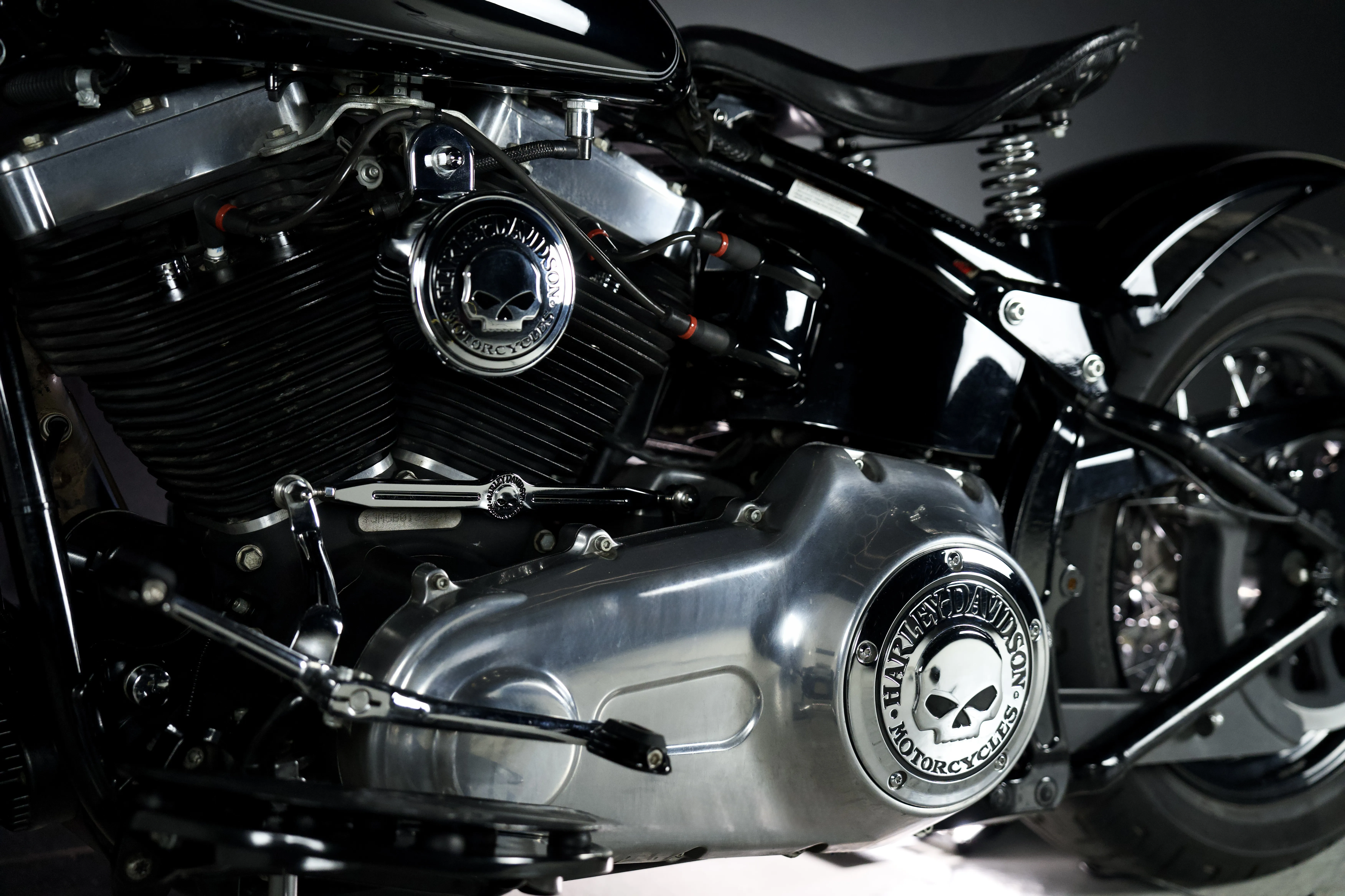 Détail de la selle à ressort