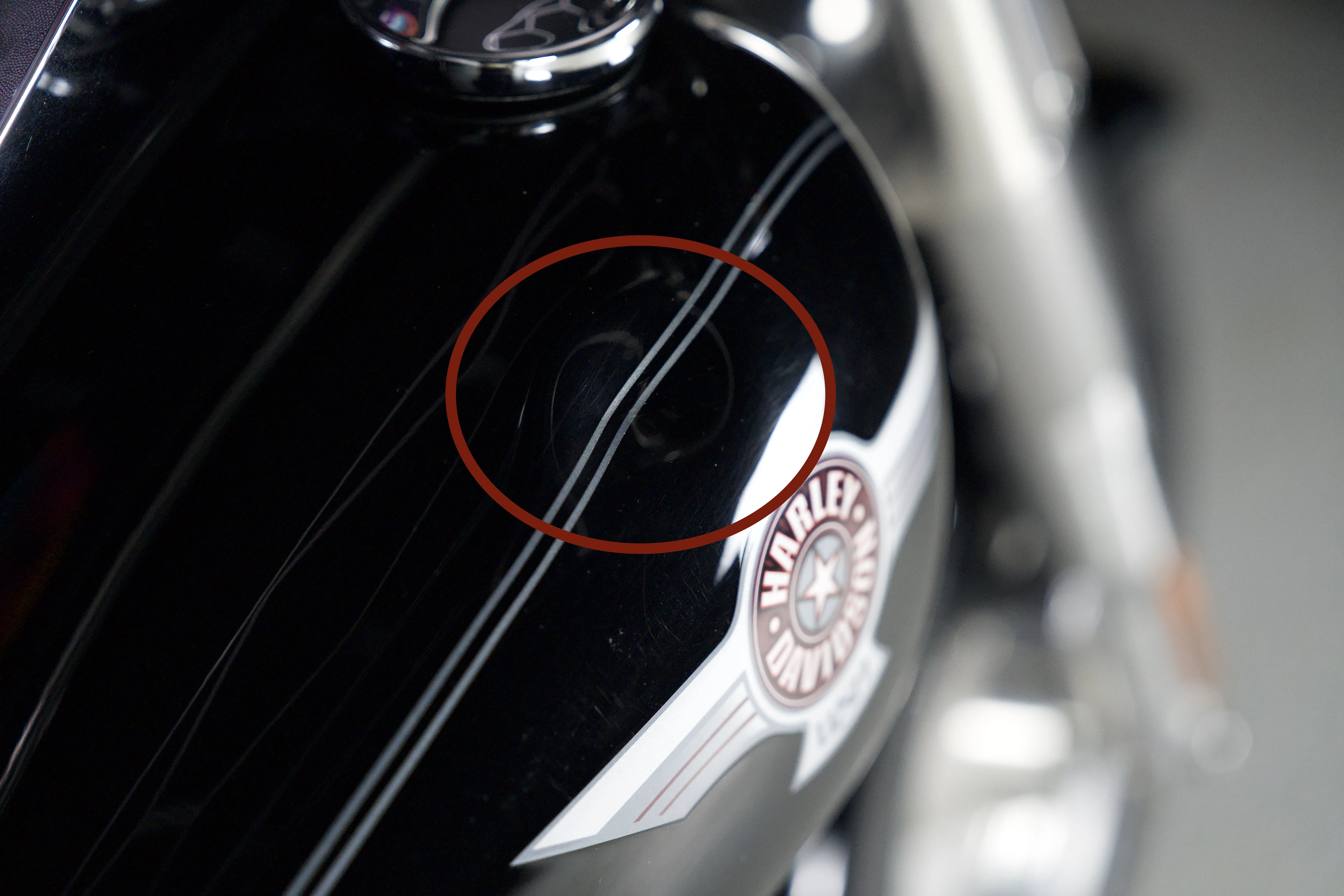 Fat Boy vue arrière