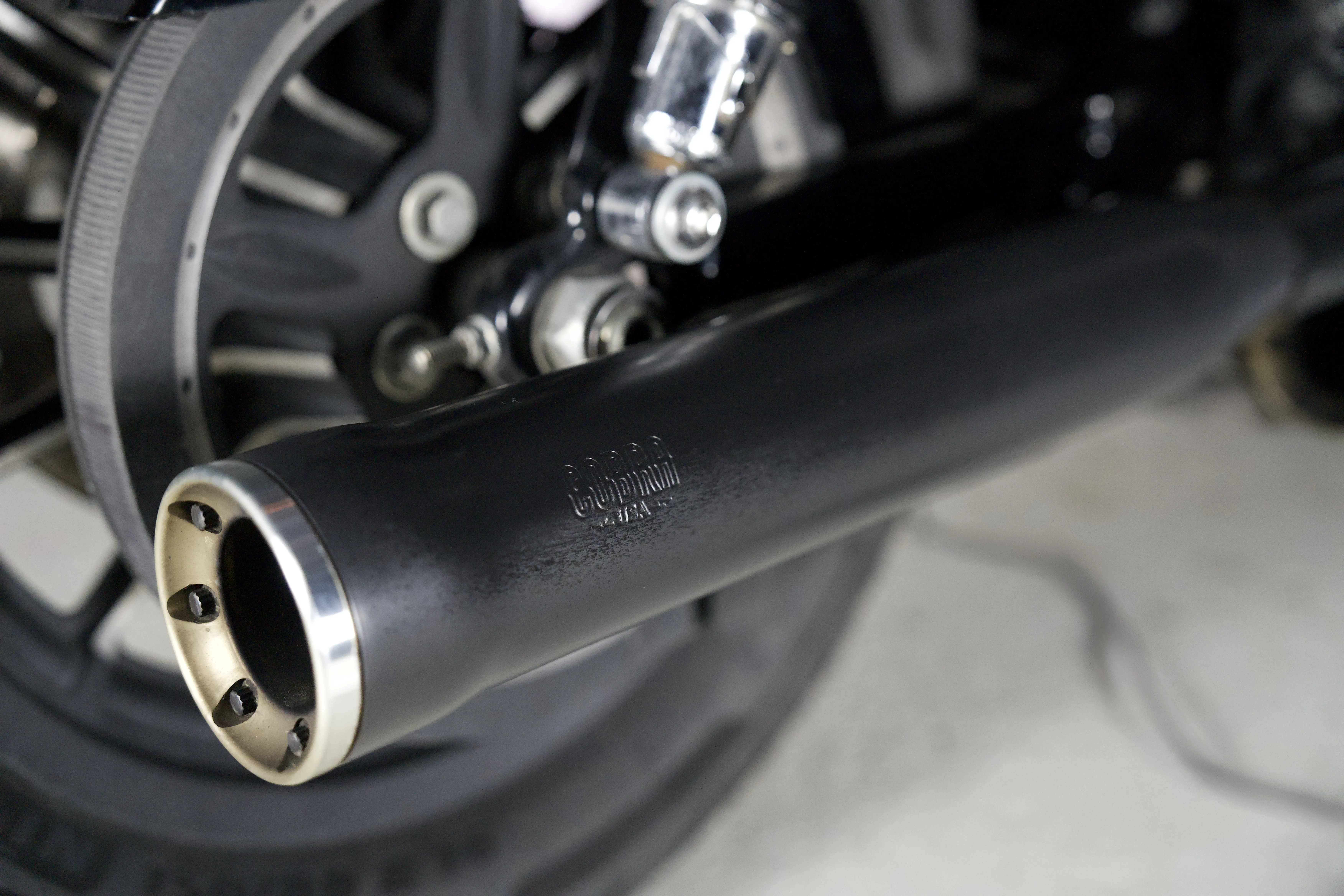 Iron 883 vue arrière